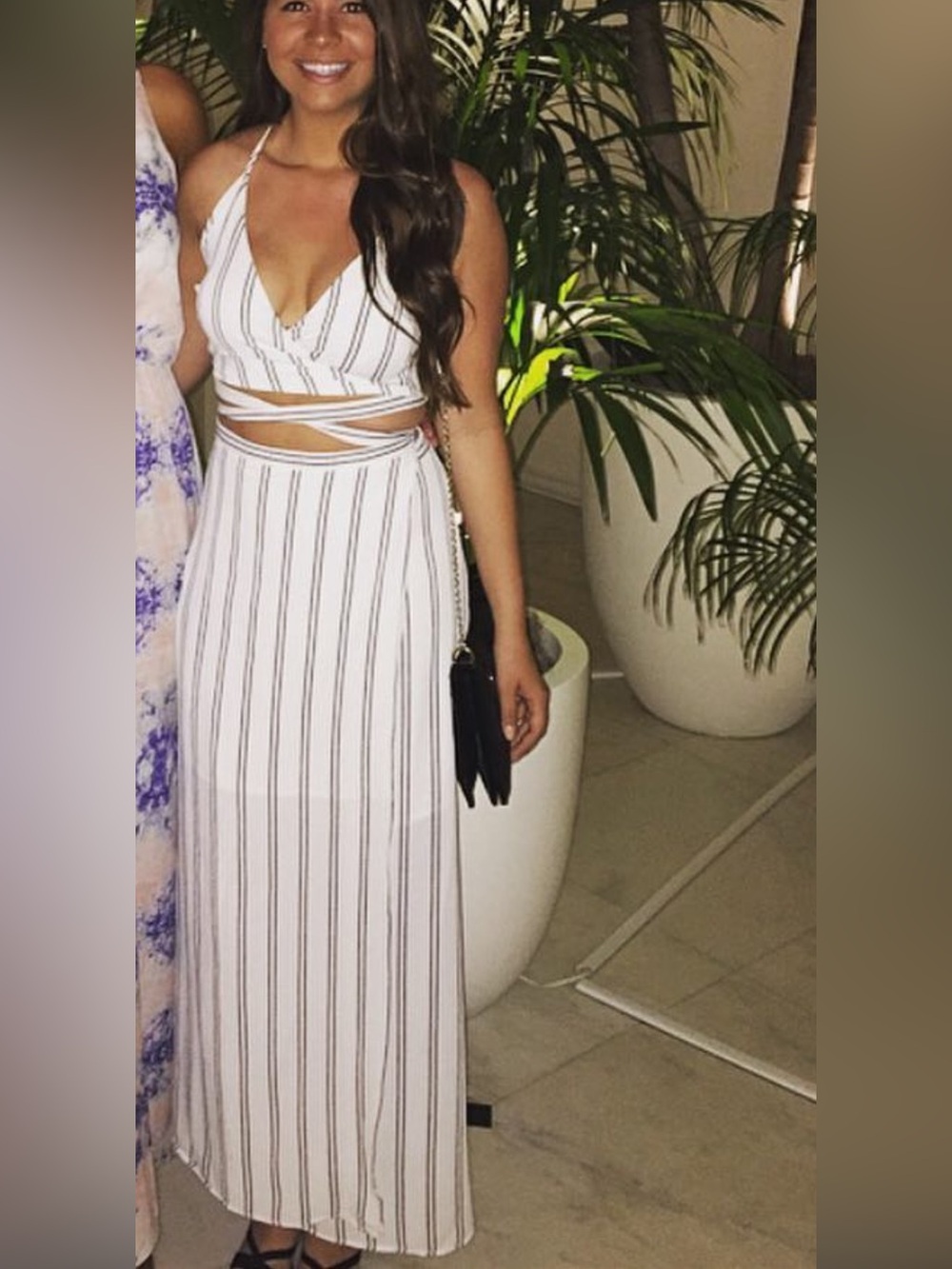 Showpo Striped Two Piece Set
